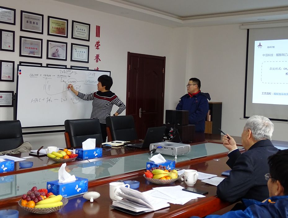 中溶科技領導與中國石化專家深入會談 中溶科技領導與中國石化專家深入會談