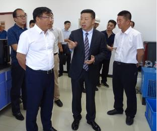 唐山市副市長孫文仲一行來中溶科技調研 唐山市副市長孫文仲一行來中溶科技調研
